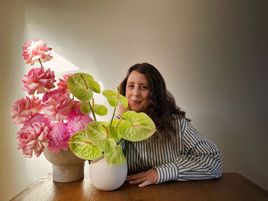 Styling Flowers At Home With Tegan
