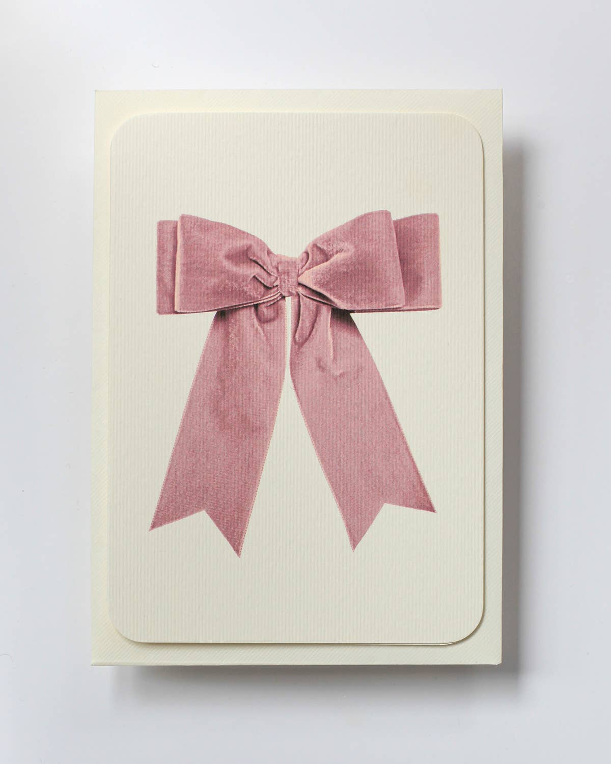 Baby Pink Velvet Bow