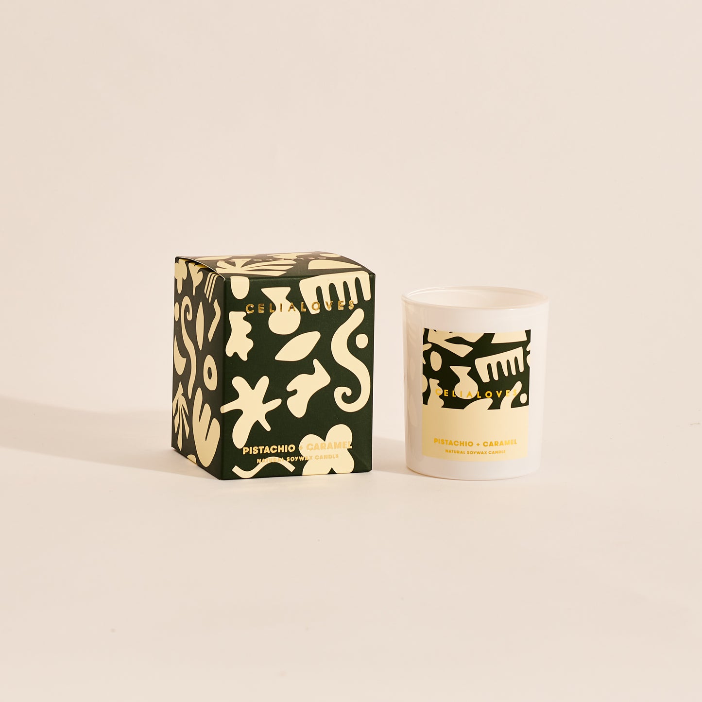 Celia Loves Candle Pistachio and Caramel Shop Adelaide