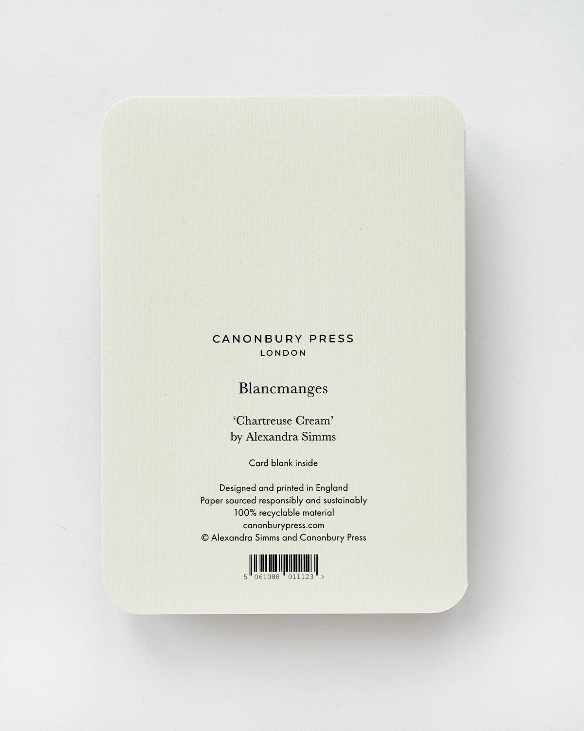 Chartreuse Cream Blancmange