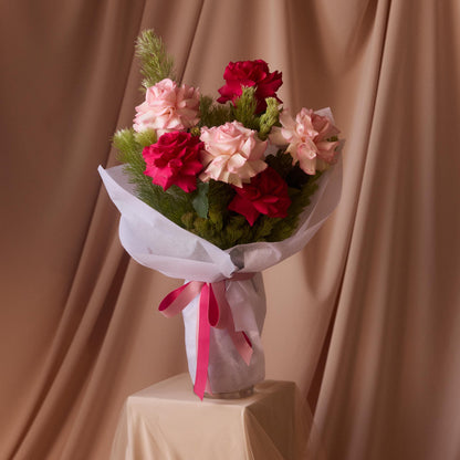 XOXO Pink Roses En Mass