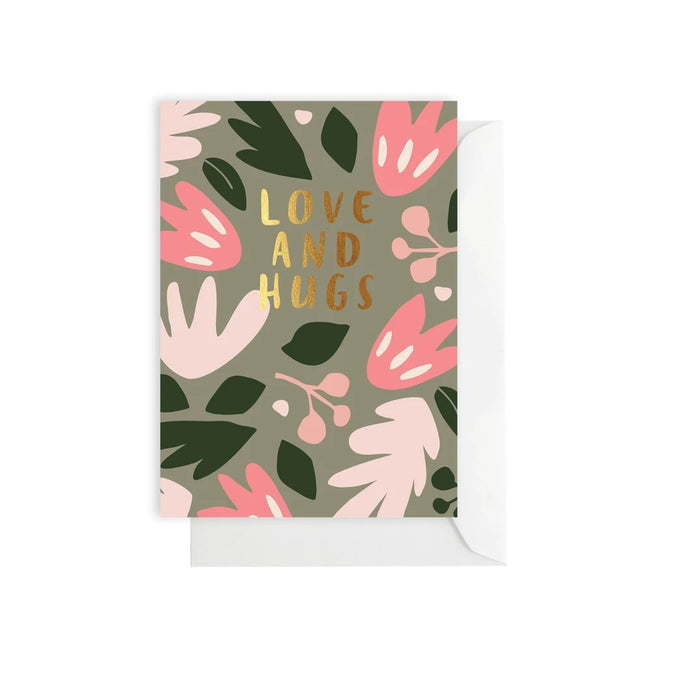 ‘Love & Hugs’ Greeting Card